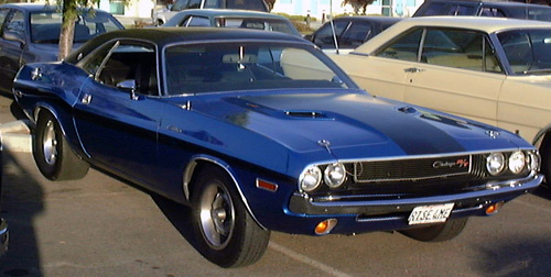 1970 Dodge Challenger RT (Wikimedia Commons)