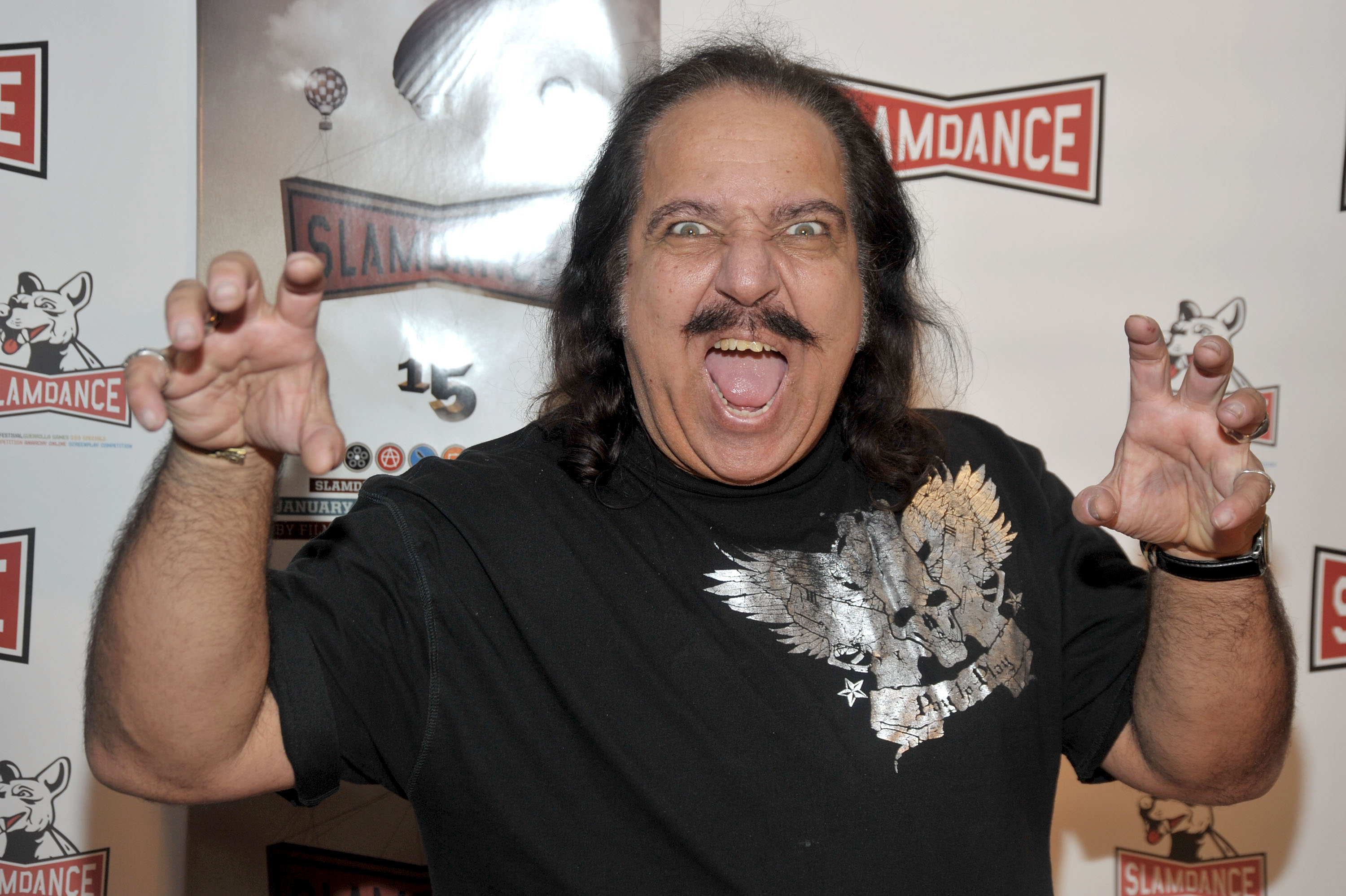PARK CITY, UT - JANUARY 18: Actor Ron Jeremy attends the premiere of 'Finding Bliss' held at the Treasure Mountain Inn during the 2009 Slamdance Film Festival on January 18, 2009 in Park City, Utah. (Photo by Frazer Harrison/Getty Images)
