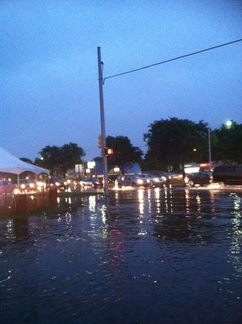 Woodward and 12 Mile in Royal Oak. (Phot: Laura Bonnell/WWJ)