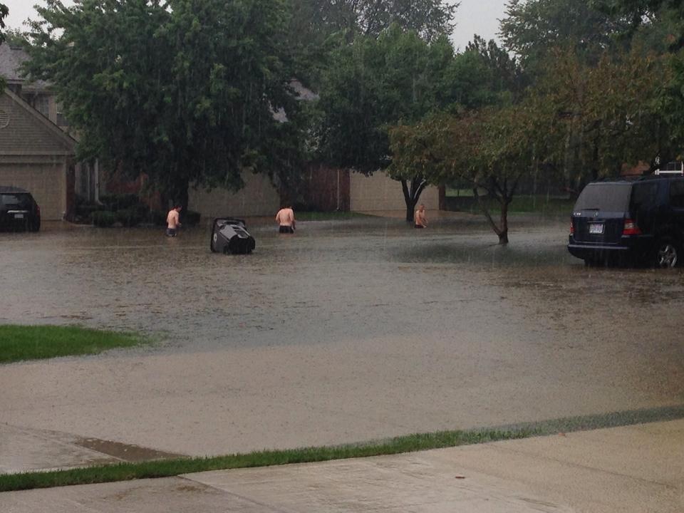 Flooding in Riverview (Photo: Rachel Magee)