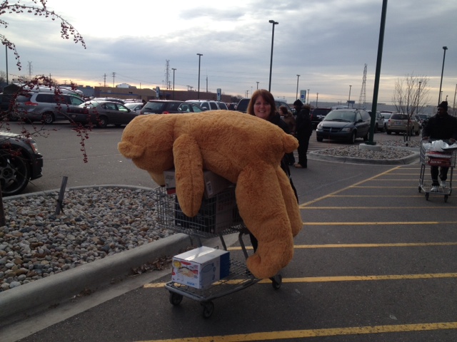 Shoppers looked for Black Friday deals at the new Menards in Livonia (Photo: Mike Campbell/WWJ)