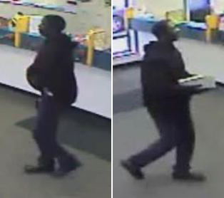 Waterford police are trying to identify this man, wanted in connection with an armed robbery at a cash advance store. 
