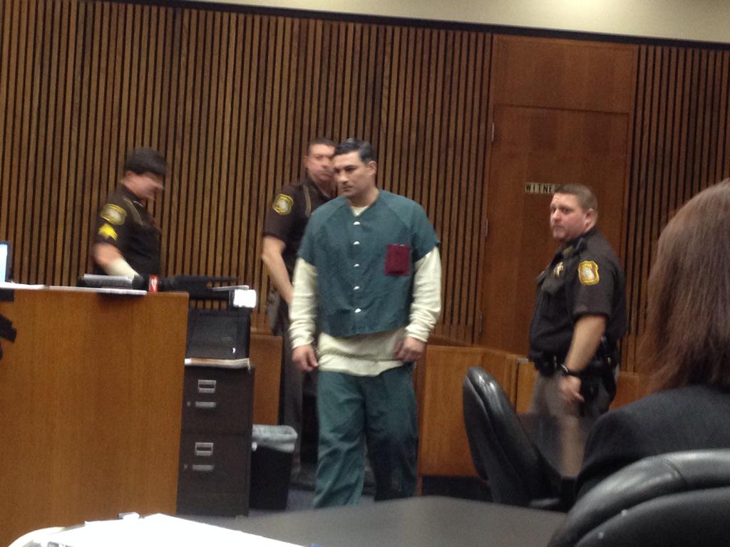 Bassel Saad appears in court for sentencing on March 13, 2015. (credit: Mike Campbell/WWJ Newsradio 950)