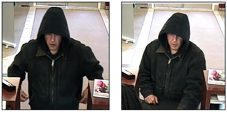 Troy bank robbery suspect April 16, 2015.(credit: Crime Stoppers)