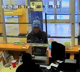 Suspect Bank Robbery 2nd