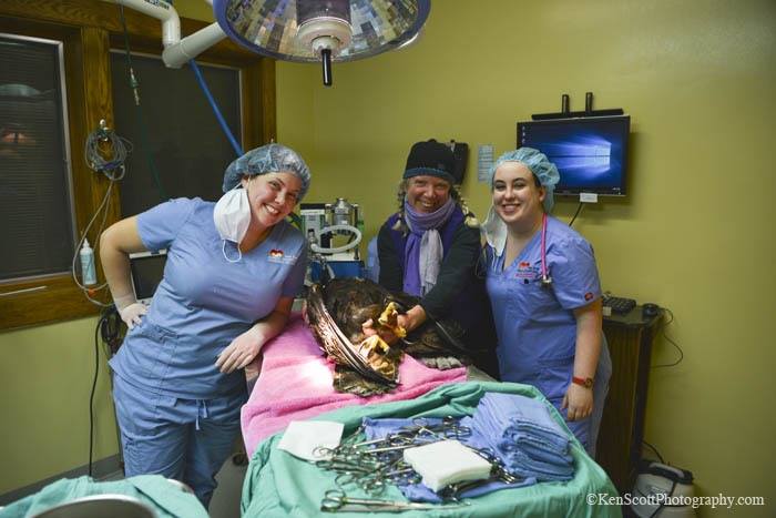 All smiles after a successful surgery. (Photo by Ken Scott Photography, Courtesy Wings of Wonder)