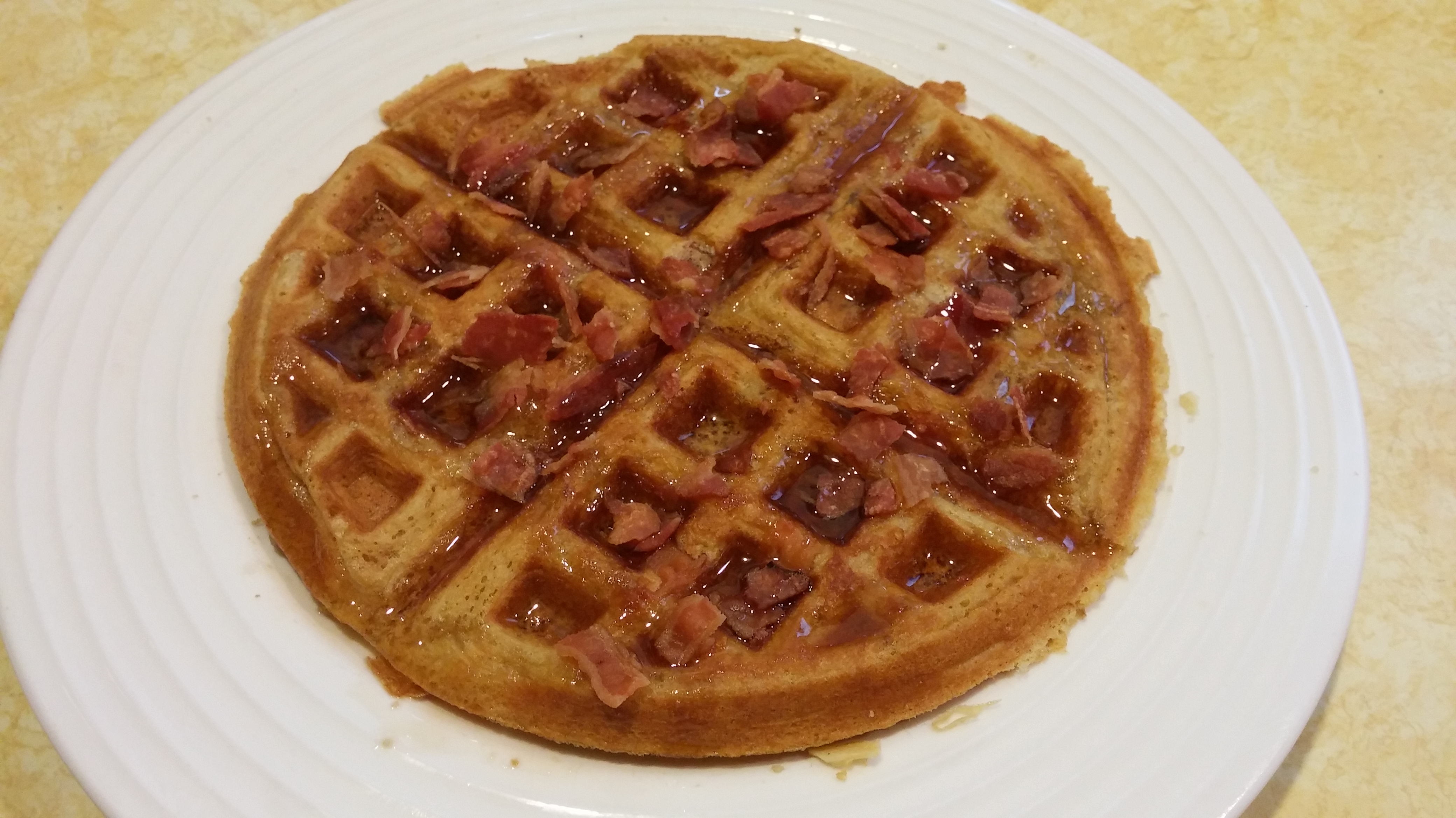 Maple Bacon Waffle (Credit: CBSDetroit.com)