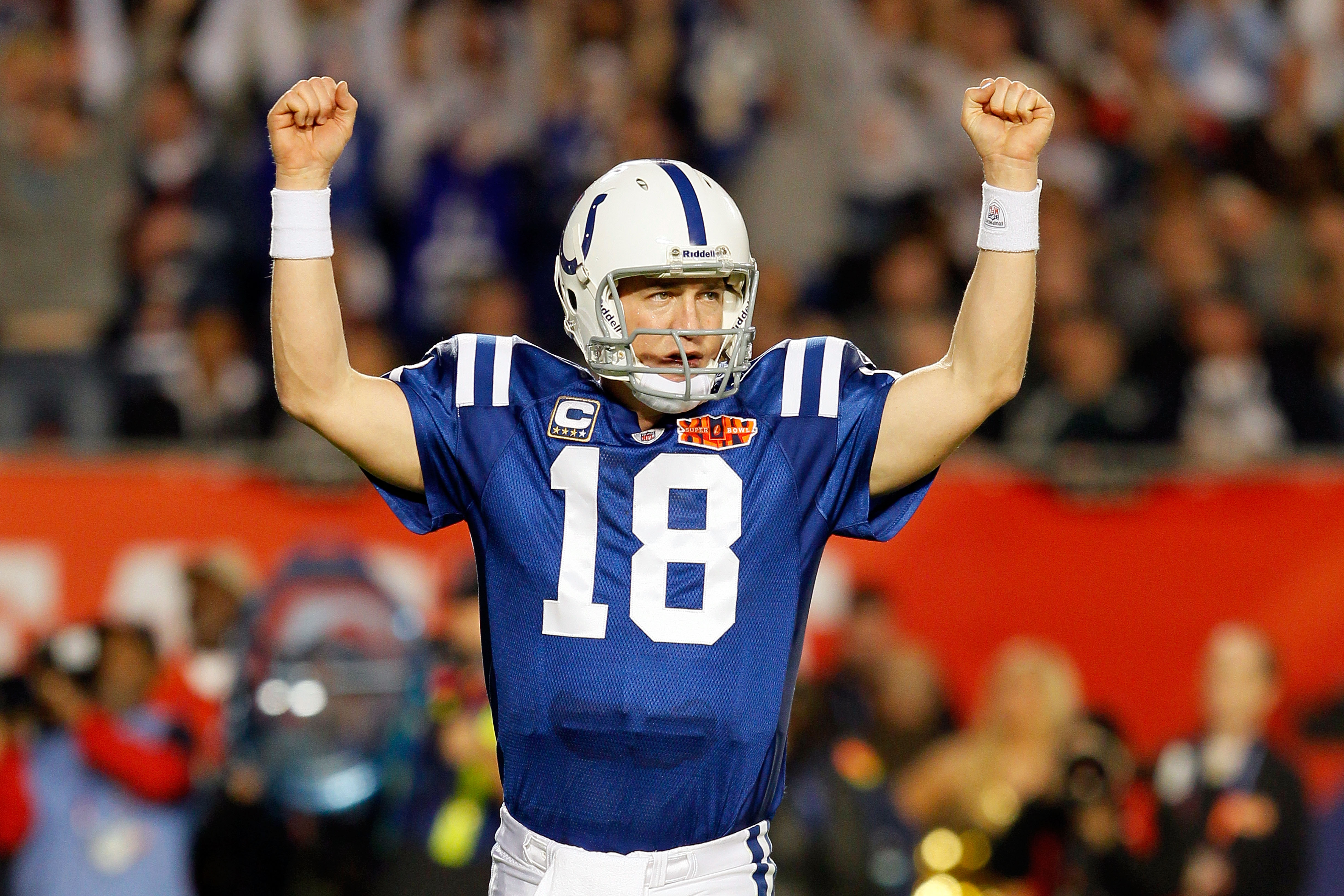 peyton manning colts jersey retired