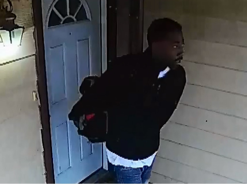 This man is wanted for a home invasion in Detroit that took place on March 8 (police handout)