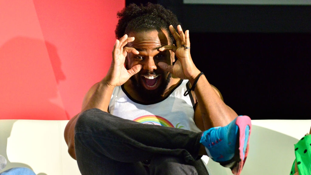 WWE Superstar Xavier Woods stays relevant with his UpUpDownDown YouTube cha...