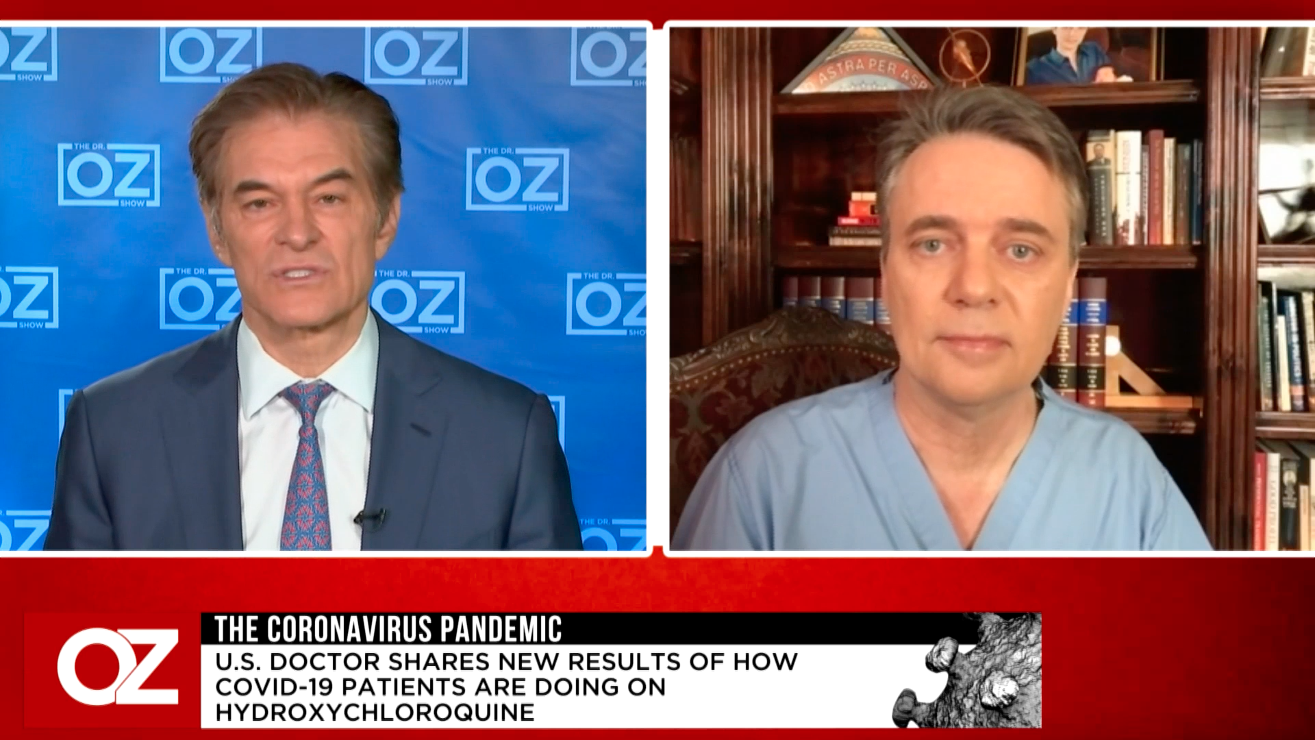 Dr Oz Speaks To Former Kansas Governor And Physician, Dr -1489
