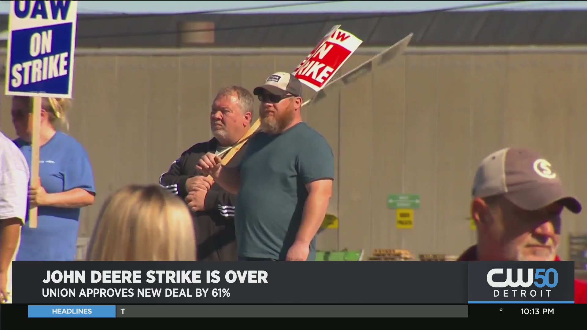 Deere Workers Approve 3rd Contract Offer, Ending Strike