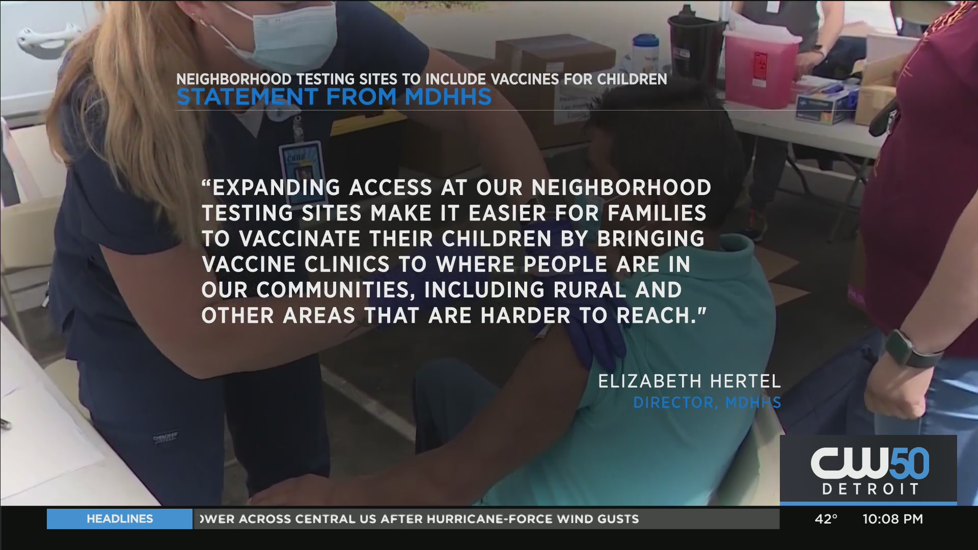 MDHHS Expanding Neighborhood COVID Testing Sites To Offer Vaccine For Michigan Children Ages 5-11