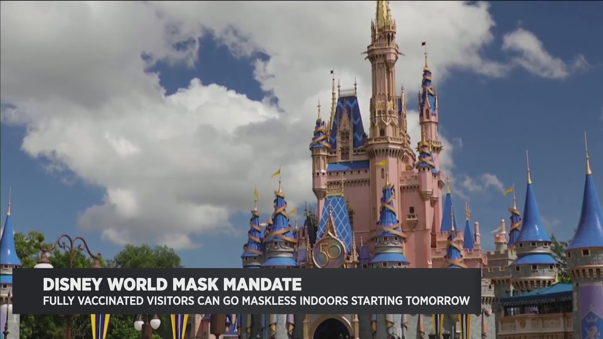 Disney World: No More Masks Indoors For Vaccinated Visitors