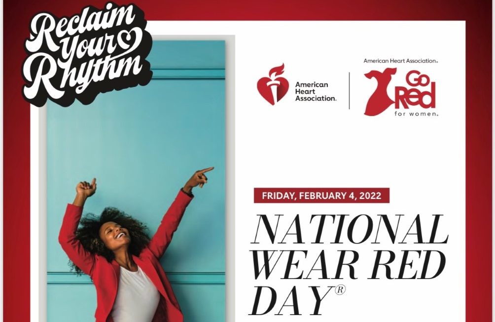 American Heart Association: Ways To Support Women’s Heart Health, National Wear Red Day On Feb. 4