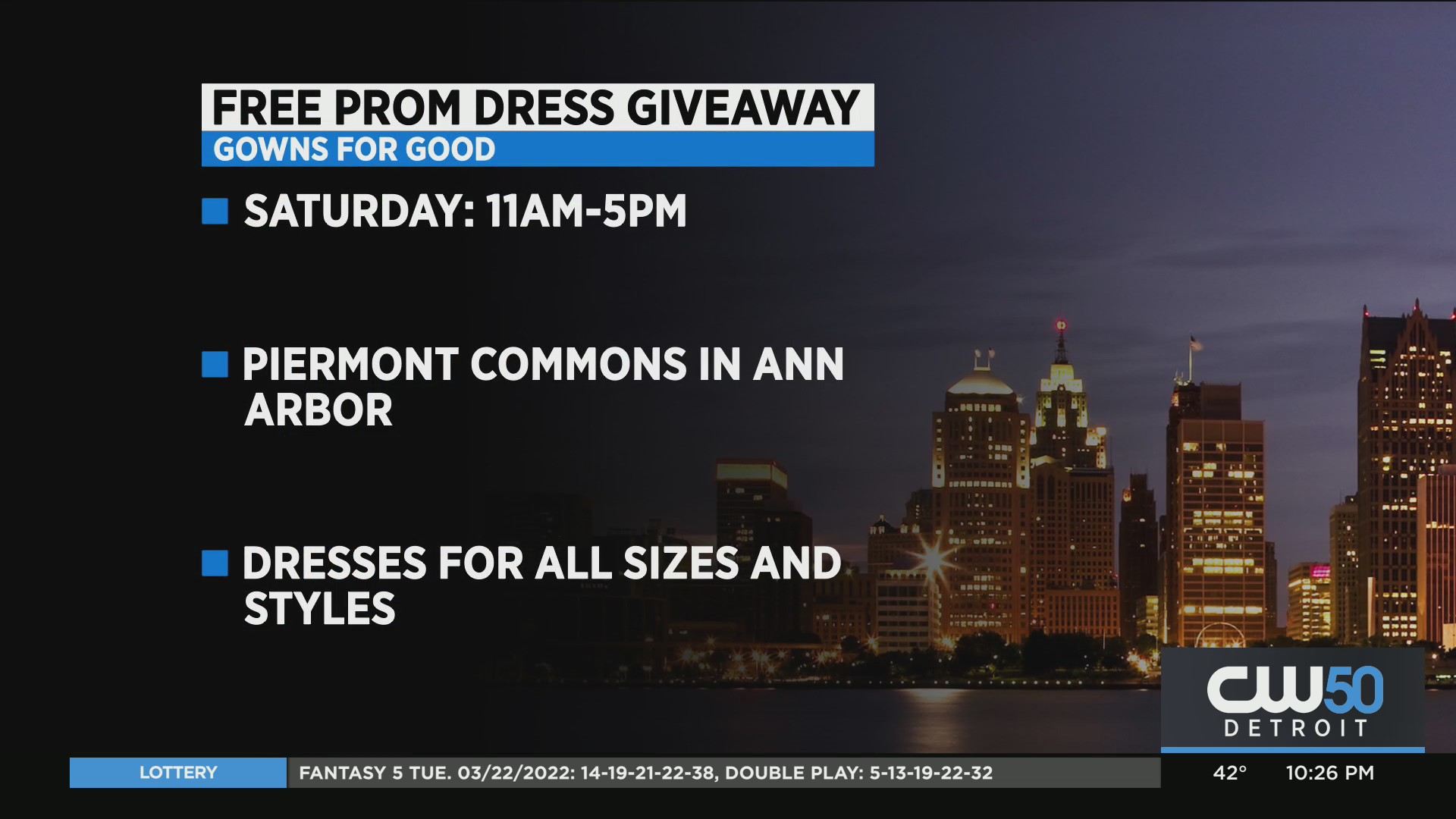 Free Prom Dress Giveaway Held This Weekend In Ann Arbor