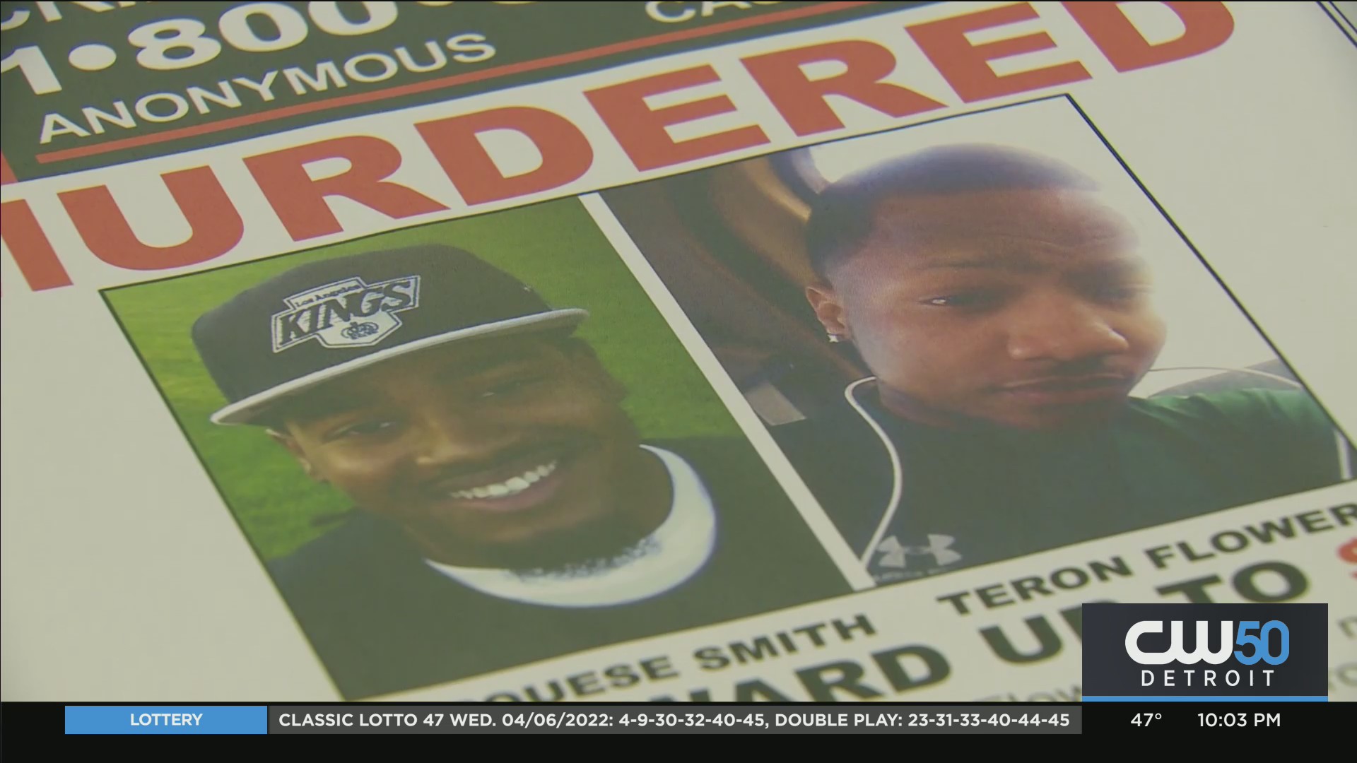 Crime Stoppers Offering $4,000 For Information On 2021 Double Homicide In Detroit
